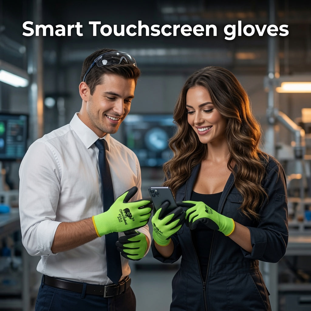 3000 Pairs Heavy Duty Work Gloves Bulk Pack – Anti-Slip Coated Grip for Construction, Gardening, Warehouse & Industrial Use