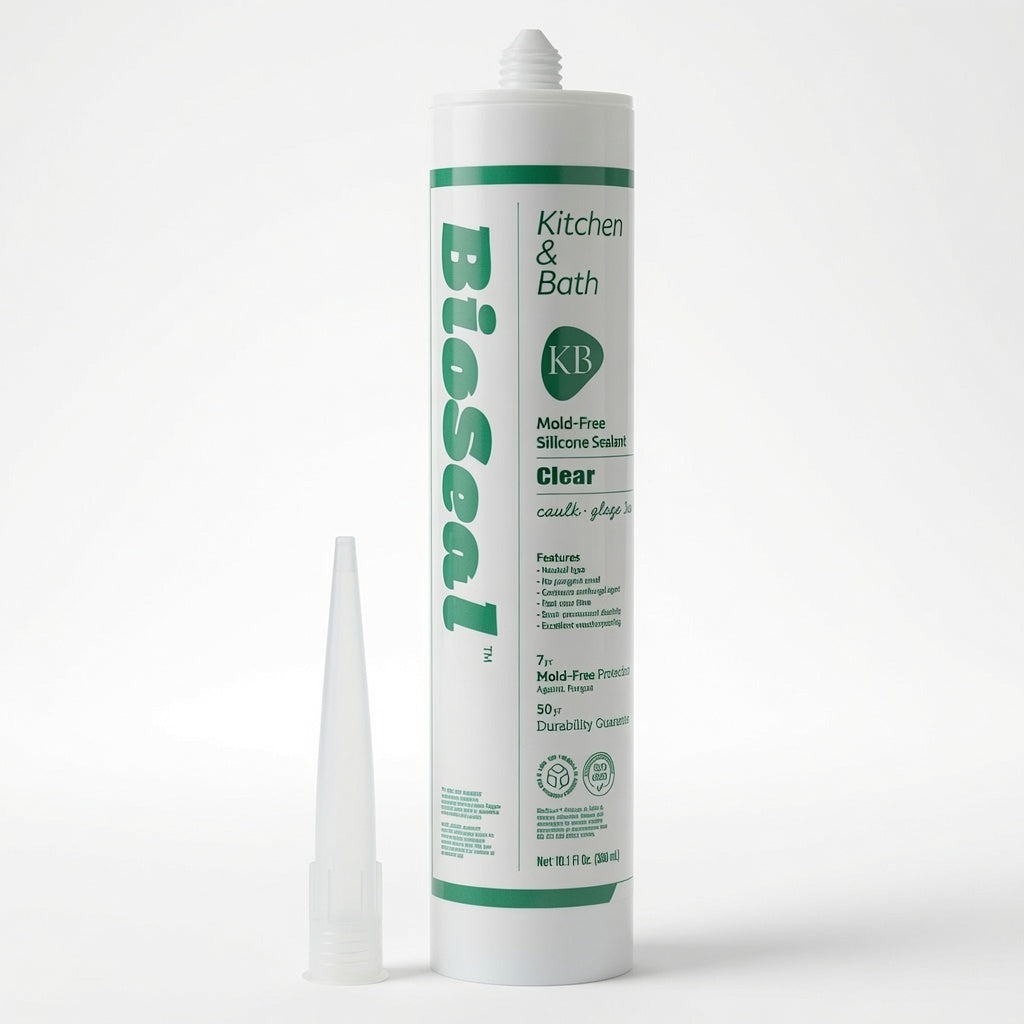 Clear Kitchen & Bath BioSeal Silicone Caulk & Sealant
