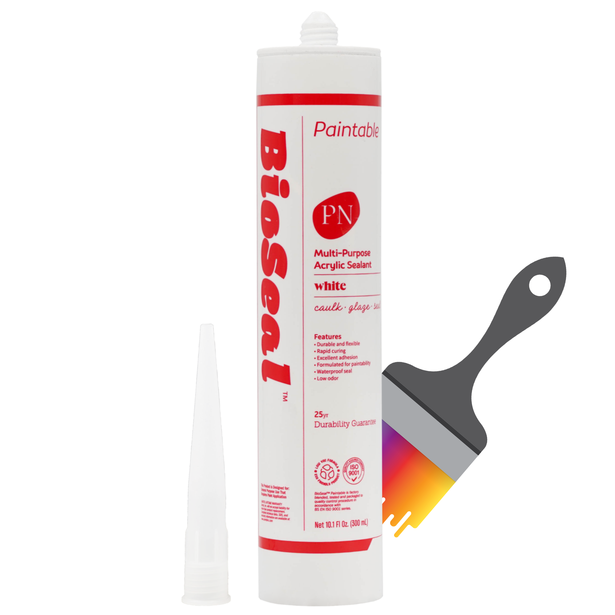 White Acrylic Paintable Bioseal Caulking 